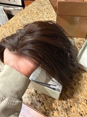 EasiPart Medium HD 12 inch | Monofilament Synthetic Hair Topper by Jon Renau